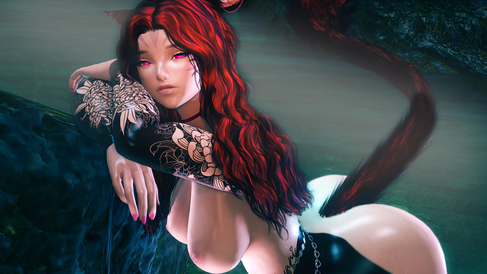 𝐼 𝑔𝑜𝑡 𝑠𝑡𝑒𝑎𝑚 ℎ𝑒𝑎𝑡